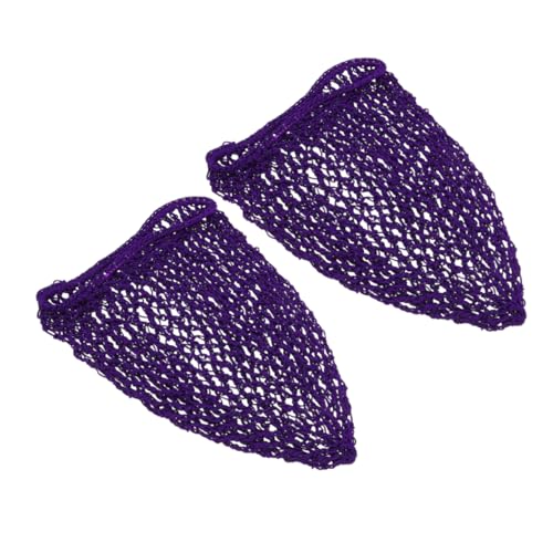 CTIRCHIU 2stücke Handgefertigte Haarnetze Für Locken Atmungsaktive Und Bequeme Schlafhaube Aus Netzmaterial Für Damen Zum Schutz Von Curly Hair Beim Schlafen Freizeit von CTIRCHIU