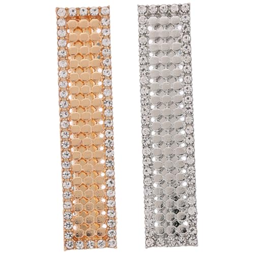 CTIRCHIU 2stücke Geometrische Haarklammern Mit Strass Für Frauen Dekorative Haarspangen in Gold Und Silber Geeignet Für Hochzeiten Und Besondere Anlässe CTIRCHIU 2stücke Geometrische Haarklammern Mit Strass Für Frauen Dekorative Haarspangen in Gold Und Silber Geeignet Für Hochzeiten Und Besondere Anlässe von CTIRCHIU
