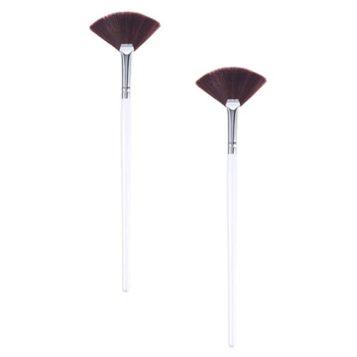 CTIRCHIU 2stücke Gesichtsmaskenpinsel Crememaskenpinsel Für Mädchen Synthetische Fasern Make-up Applikator Unbedenklich Für Hauttypen von CTIRCHIU