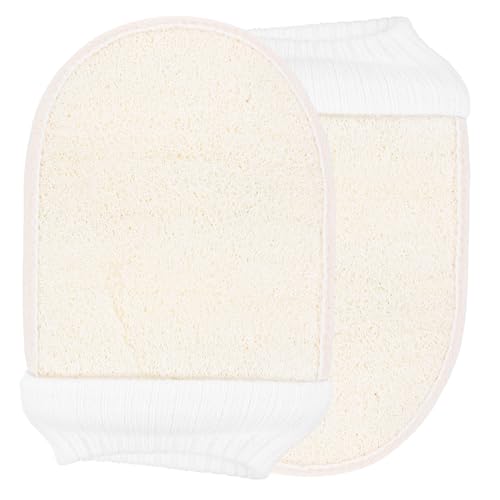 CTIRCHIU 2stücke Luffa-peeling-handschuhe Körperpeeling-handschuhe Für Männer Und Frauen Entferner Abgestorbener Hautzellen Dusch Und Badetücher Tiefenreinigungs-handschuh von CTIRCHIU