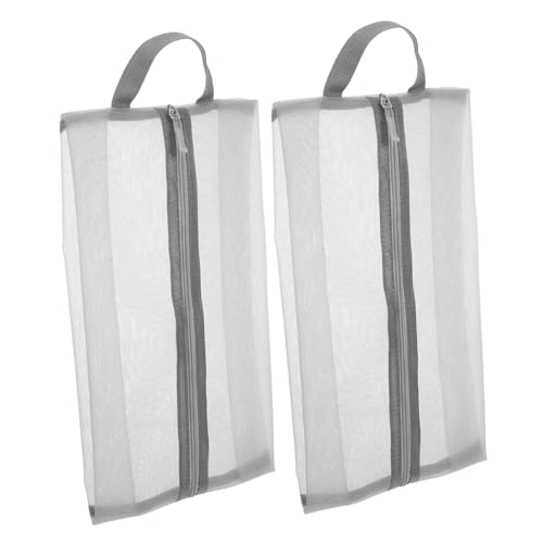 CTIRCHIU 2stücke Netz-schuhaufbewahrungstasche Für Reisen Tragbar Für Männer Und Frauen Atmungsaktive Schuhbeutel Zum Schutz Von Kleidung Und Gepäck von CTIRCHIU