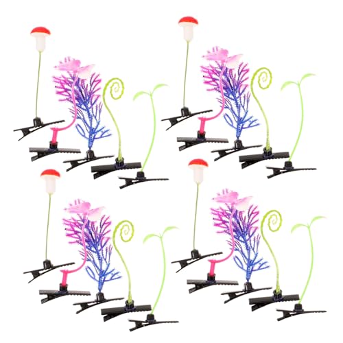 CTIRCHIU 30stücke Künstliche Pflanzen-haarspangen Für Mädchen Dekorative Haarschmuck Süße Haare-accessoires Für Partys Und Hochzeiten von CTIRCHIU