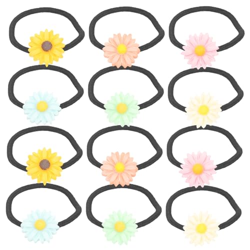 CTIRCHIU 30stücke Elastische Haargummis Mit Blumenmotiven Für Frauen Und Mädchen Haarband Und Haarseil in Leuchtenden Farben Und Hübschem Design von CTIRCHIU