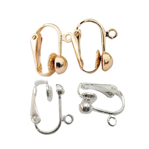CTIRCHIU 36stücke Damen Ohrclips Kleine Ohrschmuck Ohne Ohrlochstechen Ohrhaken Für Mädchen Und Frauen in Silber Und Gold von CTIRCHIU