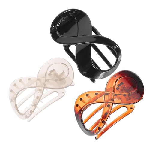 CTIRCHIU 3 Stücke Flache Krallenhaarklammern Französische Haarspangen für Damen Rutschfest für Dünnes Haar Haarschmuck CTIRCHIU 3 Stücke Flache Krallenhaarklammern Französische Haarspangen für Damen Rutschfest für Dünnes Haar Haarschmuck von CTIRCHIU