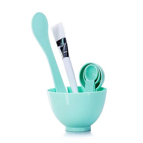 CTIRCHIU 3sätze Diy Gesichtsmaske Schalen Set Wiederverwendbares Maskenwerkzeug Set Grün Und Für Frauen Zur Täglichen Anwendung Messbecher Und Spatel Für Einfaches Mischen Und von CTIRCHIU
