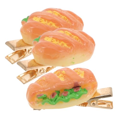 CTIRCHIU 3stücke Haarspangen Mit Essensmotiv Haarnadeln Aus Haar-accessoires Für Frauen Mädchen Minimalistisches Design Fotografie Requisiten von CTIRCHIU