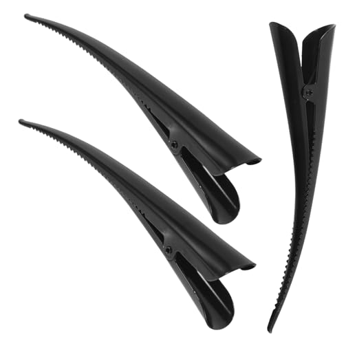 CTIRCHIU 3stücke Entenschnabel-haarspangen Aus Metall Kleine Haarklammern Alligator-haarspangen Für Frauen Und Mädchen Badezimmer- Friseur- Haarschmuck von CTIRCHIU