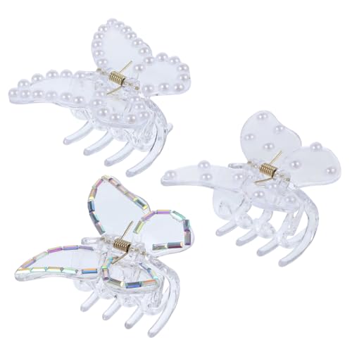 CTIRCHIU 3stücke Schmetterling Haarklammern Für Damen Strapazierfähige Haarclips Bequeme Haarspangen Geeignet Für Dünnes Und Dickes Haar Für Alltag Und Anlässe CTIRCHIU 3stücke Schmetterling Haarklammern Für Damen Strapazierfähige Haarclips Bequeme Haarspangen Geeignet Für Dünnes Und Dickes Haar Für Alltag Und Anlässe von CTIRCHIU