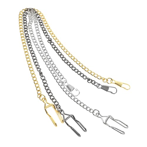 CTIRCHIU 3stücke Teiliges Retro Taschenuhrenkette Aus Legierung Mit Karabinerverschluss Lange Uhrkette Für Damen Und Herren Stilvolles Zubehör Für Mechanik Quarzuhren von CTIRCHIU