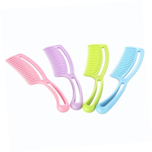 CTIRCHIU 4 Stck Teiliges Wellenzahn Kamm mit Griff Schonendes Entwirren und Styling für Lockiges Haar Handlich Leicht Tragbar Geeignet für Damen und Herren Sanfte Kopfhautschäden CTIRCHIU 4 Stck Teiliges Wellenzahn Kamm mit Griff Schonendes Entwirren und Styling für Lockiges Haar Handlich Leicht Tragbar Geeignet für Damen und Herren Sanfte Kopfhautschäden von CTIRCHIU