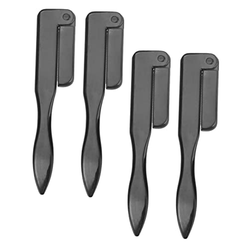 CTIRCHIU 4 Stück Augenbrauenpinsel Kamm Faltbare Make Up Werkzeuge für Augen Make Up Tragbarer Augenbrauenpinsel für und Männer für Persönlichen Gebrauch oder Beauty Salon von CTIRCHIU