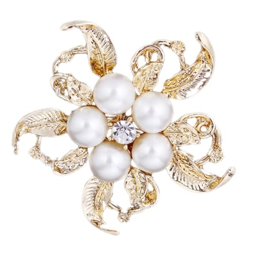 CTIRCHIU 4stücke Blütenbroschen Für Damen Elegante Blumen-anstecknadeln Aus Legierung Mit Perlen Und Strass Hochwertige Accessoires Für Kleidung Schal Mantel Und Mehr Silber CTIRCHIU 4stücke Blütenbroschen Für Damen Elegante Blumen-anstecknadeln Aus Legierung Mit Perlen Und Strass Hochwertige Accessoires Für Kleidung Schal Mantel Und Mehr Silber von CTIRCHIU