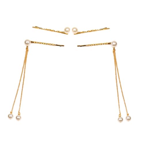 CTIRCHIU 4stücke Kreative Perlen Fransen Haarspange Stilvolle Haarschmuck Zubehör Für Frauen Glänzende Haarnadeln Für Hochzeiten Und Feste CTIRCHIU 4stücke Kreative Perlen Fransen Haarspange Stilvolle Haarschmuck Zubehör Für Frauen Glänzende Haarnadeln Für Hochzeiten Und Feste von CTIRCHIU