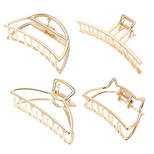 CTIRCHIU 4stücke Große Metall-haarklammer Duschklammer Haarclip Für Frauen Haar Styling Werkzeug Haarklammer Zum Zurückhalten Von Haaren Geeignet Für Dickes Und Normales Haar von CTIRCHIU