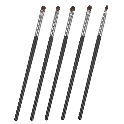 CTIRCHIU 5stücke Augen-make-up Pinselset Hochwertige Lidschatten Lippenpinsel Bequeme Handhabung Für Hauttypen Für Make-up Und Reisen Langlebiges Material Einfach Zu von CTIRCHIU