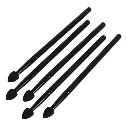 CTIRCHIU 5 Stück Silikon Lidschatten Kreative Make Up für Augen Make Up Wiederverwendbar Einfach zu Reinigen Ergonomischer Griff für Anfänger und Profis von CTIRCHIU