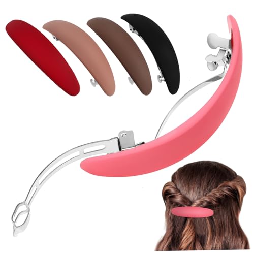 CTIRCHIU 5stücke Französische Haarspangen Für Damen Automatische Haarspangen Aus Kunststoff Große Haarnadeln Als Haaraccessoires Haarschmuck Für Pferdeschwanzfrisuren CTIRCHIU 5stücke Französische Haarspangen Für Damen Automatische Haarspangen Aus Kunststoff Große Haarnadeln Als Haaraccessoires Haarschmuck Für Pferdeschwanzfrisuren von CTIRCHIU