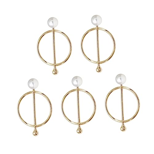 CTIRCHIU 5stücke Legierung Zarte Schalverschluss Schalschnalle Kleidung Decor Seidenschal-befestigungsklemme Seidenschalhalterklemme von CTIRCHIU