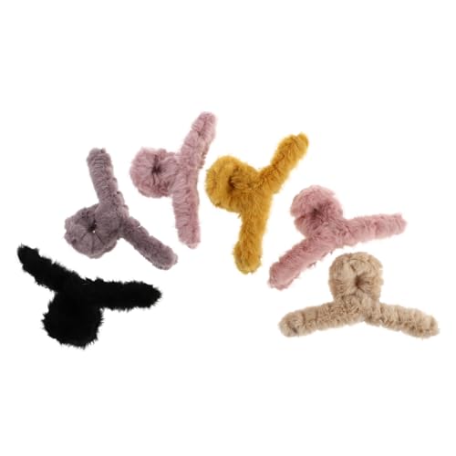 CTIRCHIU 6 Stück Haarklammern für Dickes Haar Rutschfeste Haarspangen aus Robustem Material Kreative Haar Clips für Damen Haaraccessoires für Alltag und Besondere Anlässe von CTIRCHIU