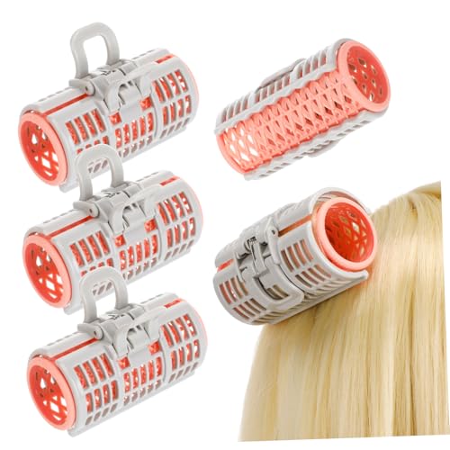 CTIRCHIU 6 Stück Lockenwickler Lockenstab Volumen Rohrwickler Eisstockschießen lockig Rollen werkzeug Haarspangen für Frauen Clips zur Haarformung Frisur-Clips Friseur Haarstyling-Tool Abs von CTIRCHIU