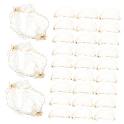 CTIRCHIU 60stücke Unsichtbare Haarknoten Netze Für Balletttänzerinnen Haarnetze Für Dutts Elastische Haarknoten-abdeckungen Für Frauen Junge Mädchen Und Tänzer von CTIRCHIU