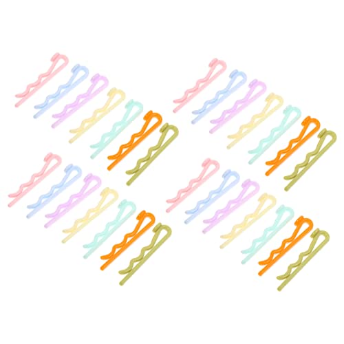 CTIRCHIU 60stücke Selbstgemacht Haarnadelzubehör Kinder Kunststoff Haarnadelhalter Kreative Haarspangen Zum Selbermachen Glatte Kanten Bastelbedarf Für Mädchen Für Kindergeburtstage von CTIRCHIU