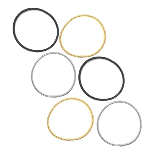 CTIRCHIU 6 Stück Metall Hemd Ärmelhalter für Herren Elastische Armbinden Ärmelmanschetten Modisches Accessoire für Formelle Anlässe Dehnbar und Stilvolle Armhalter für Männer von CTIRCHIU