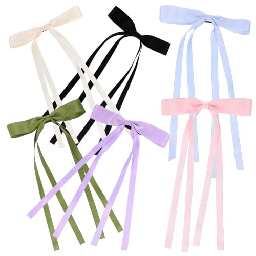 CTIRCHIU 6Stücke Teiliges Haarschleifen mit Clips und Haaraccessoires für Damen und Teenager für Verschiedene Anlässe von CTIRCHIU