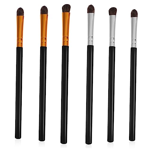 CTIRCHIU 6stücke Lidschattenpinsel-set Mit Kunststoff Griff Für Augen Make-up Inklusive Verschiedenen Pinselkopfformen Für Lidschatten Anwendung Und Augenverblendung von CTIRCHIU