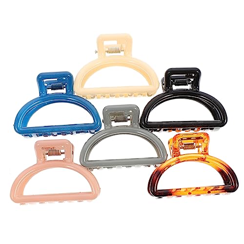 CTIRCHIU 6stücke Haarklammer Und Haarspange Für Damen Kleine Haar Clips Zum Pferdeschwanz Binden Modische Haar Zubehör Aus Hochwertigem Material von CTIRCHIU
