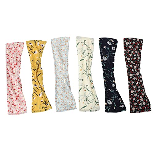 CTIRCHIU 6 Stück Haarknotenformer Gedrehter Dutt Maker Für Frauen Haarstyling Tool in Verschiedenen Farben Stoffmaterial Für Alltag Und Besondere Anlässe von CTIRCHIU