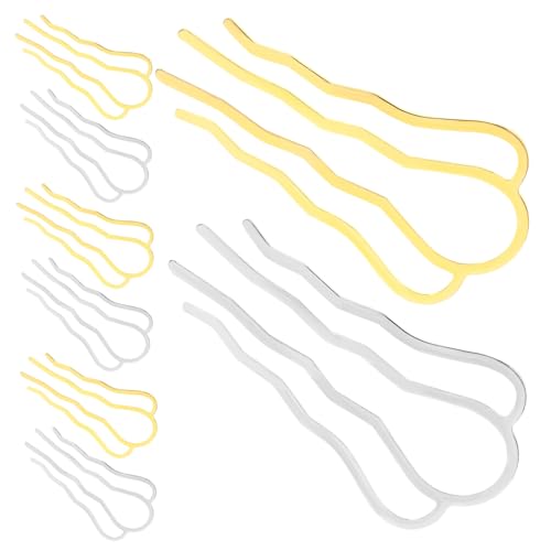 CTIRCHIU 8 Stück Teiliges Haarnadeln für Damen Leichte Haarklammern für Feste Hochsteckfrisuren Langlebig Glatte Oberfläche Geeignet für Alltag Hochzeit Party und Retro look von CTIRCHIU