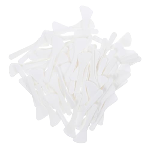CTIRCHIU 80 Stück Löffel Pulver Werkzeug Kosmetischer Spatel Hautpflege-spatel Hautpflege-tools Schönheits-make-up-kugeln Beauty-tools Maskenspatel Hilfsmittel Zur Schönheitspflege Weiß Pp von CTIRCHIU