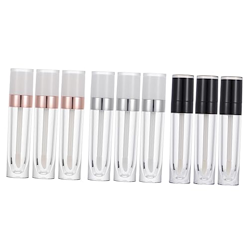 CTIRCHIU 9stücke Leere Lipglosstube Aus Dicht Verschließbar Wiederverwendbar Und Auslaufsicher Für Reisen Und Make-up Diy Lipgloss-röhre Mit Spender Kompaktes Design Geeignet Als Behälter f CTIRCHIU 9stücke Leere Lipglosstube Aus Dicht Verschließbar Wiederverwendbar Und Auslaufsicher Für Reisen Und Make-up Diy Lipgloss-röhre Mit Spender Kompaktes Design Geeignet Als Behälter f von CTIRCHIU