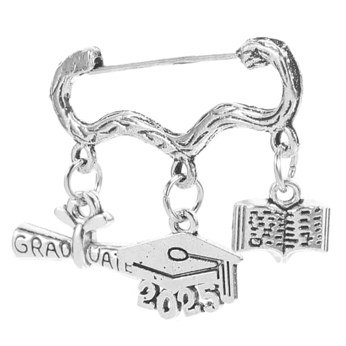 CTIRCHIU Abschlussbrosche Bachelor Hut Anstecknadel Gedenksouvenir Vielseitiger Rucksackanhänger Dekoration für Abschlussfeier und Partys von CTIRCHIU