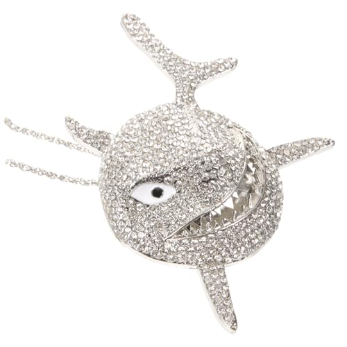 CTIRCHIU Anhänger Halskette mit Strass Stylische Halskette für Damen Halskette für Partys und Besondere Anlässe Leichtes und Langlebiges Schmuckstück von CTIRCHIU