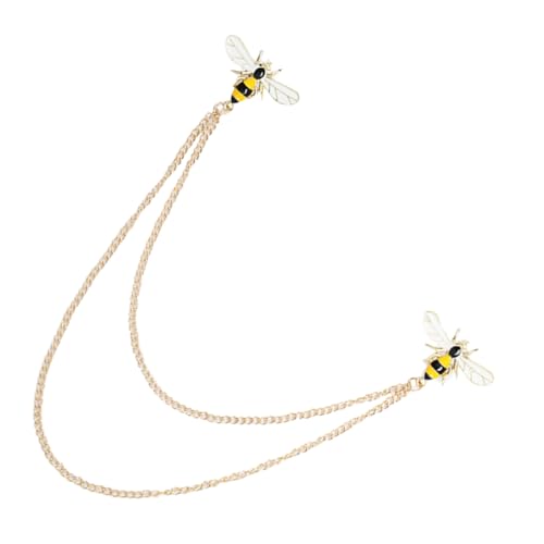 CTIRCHIU Bienenbrosche Kette Modisches Accessoire für Frauen Anstecknadel mit Bienenmotiv für Besondere Anlässe und von CTIRCHIU