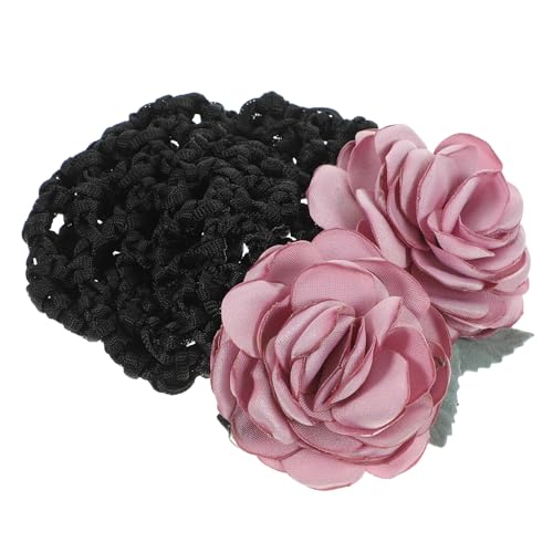 CTIRCHIU Blumen-haarnetz Für Duttfrisuren Elegante Haarnetze Mit Hohem Elastizitätsgrad Für Damen Für Formelle Und Lässige Anlässe Für Berufstätige Und Besondere Veranstaltungen von CTIRCHIU