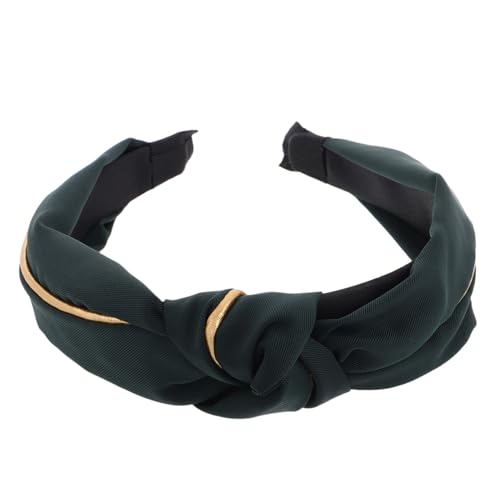 CTIRCHIU Breites Knoten Stirnband für Damen Goldene Farbvariationen Bequem und Vielseitig für Feiern Schützt Sorgt für Komfort CTIRCHIU Breites Knoten Stirnband für Damen Goldene Farbvariationen Bequem und Vielseitig für Feiern Schützt Sorgt für Komfort von CTIRCHIU
