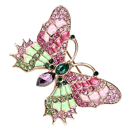 CTIRCHIU Butterfly Brosche Metall Mit Strass Anstecknadel Für Kleidung Hüte Und Schals Vintage Design Für Für Langanhaltenden Gebrauch CTIRCHIU Butterfly Brosche Metall Mit Strass Anstecknadel Für Kleidung Hüte Und Schals Vintage Design Für Für Langanhaltenden Gebrauch von CTIRCHIU