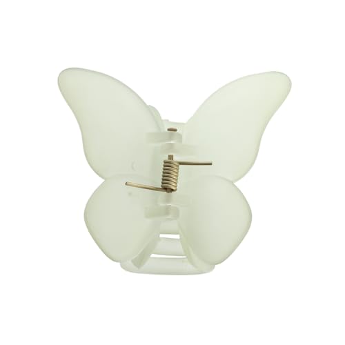 CTIRCHIU Butterfly shape Haarspange Mattgrün Großer Kunststoff haarkralle Clip Fester Griff für Dickes und Dünnes Haar Eleganter Haarschmuck für Damen und Mädchen Vielseitig Einsetzbar von CTIRCHIU