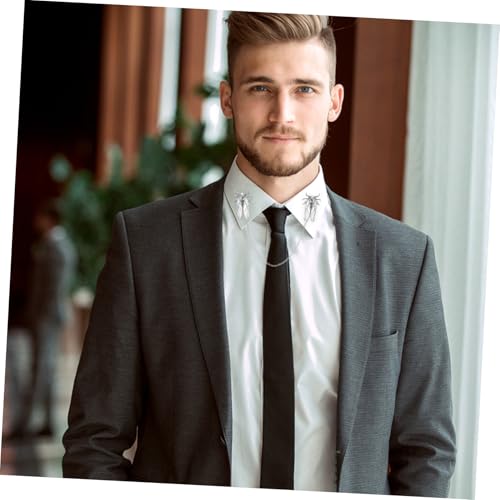 CTIRCHIU Cicada Brosche Silber Anstecknadel für Herren und Damen Hemdkragen Schmuck Tiermotiv Modisch Vielseitig für Anzug und Pullover Accessoire von CTIRCHIU