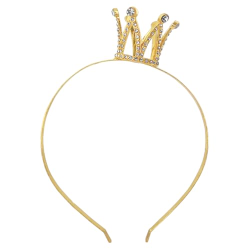 CTIRCHIU Crown Design Haarschmuck Für Goldene Tiara Haarschleifen Für Mädchen Party-accessoires Und Dekoration Für Geburtstagsfeiern Und Besondere Anlässe von CTIRCHIU