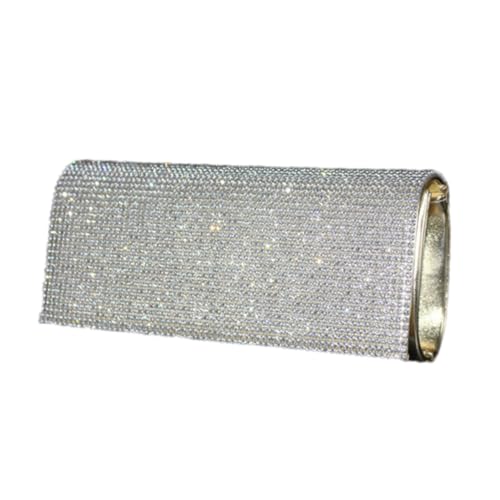 CTIRCHIU Damen Clutch Abendtasche mit Funkelnden Strasssteinen Handtasche für Hochzeit Party und Festliche Anlässe Geräumige Abendtasche in Gold für Damen von CTIRCHIU
