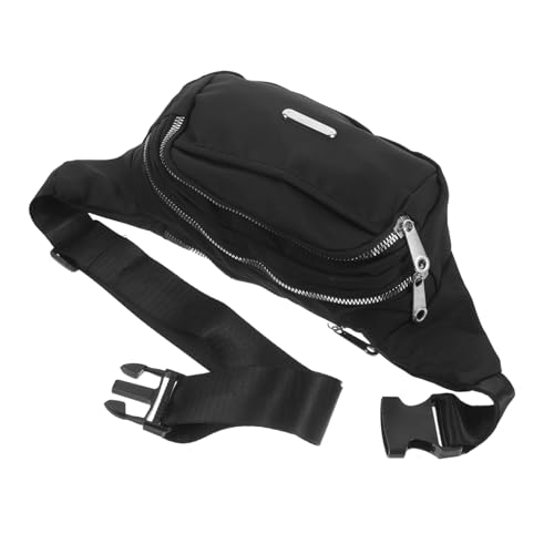 CTIRCHIU Damen Hüfttasche mit Doppeltem Reißverschluss Umhängetasche für Outdoor Aktivitäten Spritzwassergeschützt Vielseitig Brusttasche Tragbar Elegantes Design von CTIRCHIU