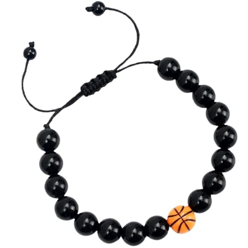 CTIRCHIU Basketball Armband für Herren und Damen Tragbares Handgelenksarmband Sportarmband Verschleißfestem Material Zartes Design für Basketball Enthusiasten für Sportanlässe von CTIRCHIU