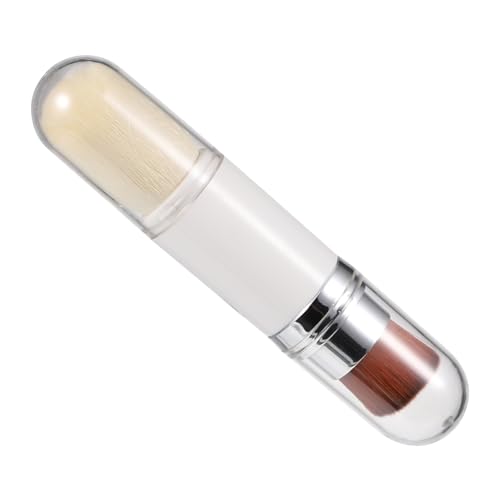 CTIRCHIU Doppelseitiger Make-up Pinsel Aus Kunstfasern Und Tragbar Und Praktisch Für Auftragen Von Concealer Lidschatten Und Puder Geeignet Für Täglichen Gebrauch Und Einfach Zu Reinigen von CTIRCHIU