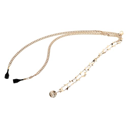 CTIRCHIU Stilvolle Kette Für Ohrhörer Kreative Nackenhalskette Für Damen Langlebiger Schmuck Schutz Vor Verlust Für Sport Und Alltag von CTIRCHIU
