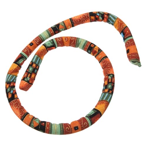 CTIRCHIU Ethnisches Haarband Dreadlock Haarschmuck Biegbar Spiral Haarband Farbenfroh Langlebig Fester Griff für Zöpfe und Pferdeschwanz Modischer Look Damen Herren von CTIRCHIU